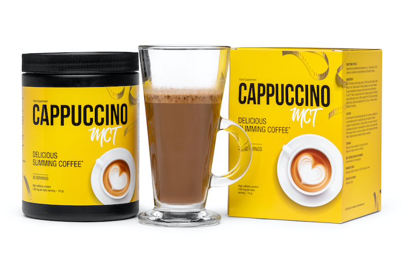 Cappuccino MCT product packaging